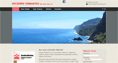Desktop Screenshot of decisoesvibrantes.com